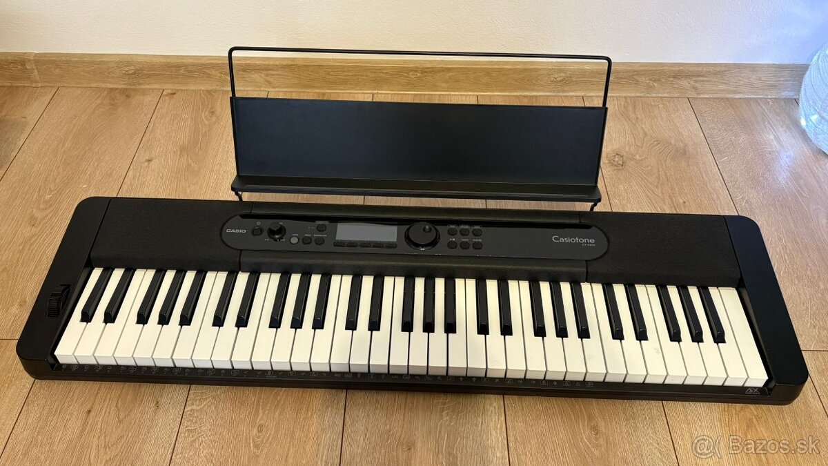 Casio CT-S400 Keyboard s dynamikou - 4