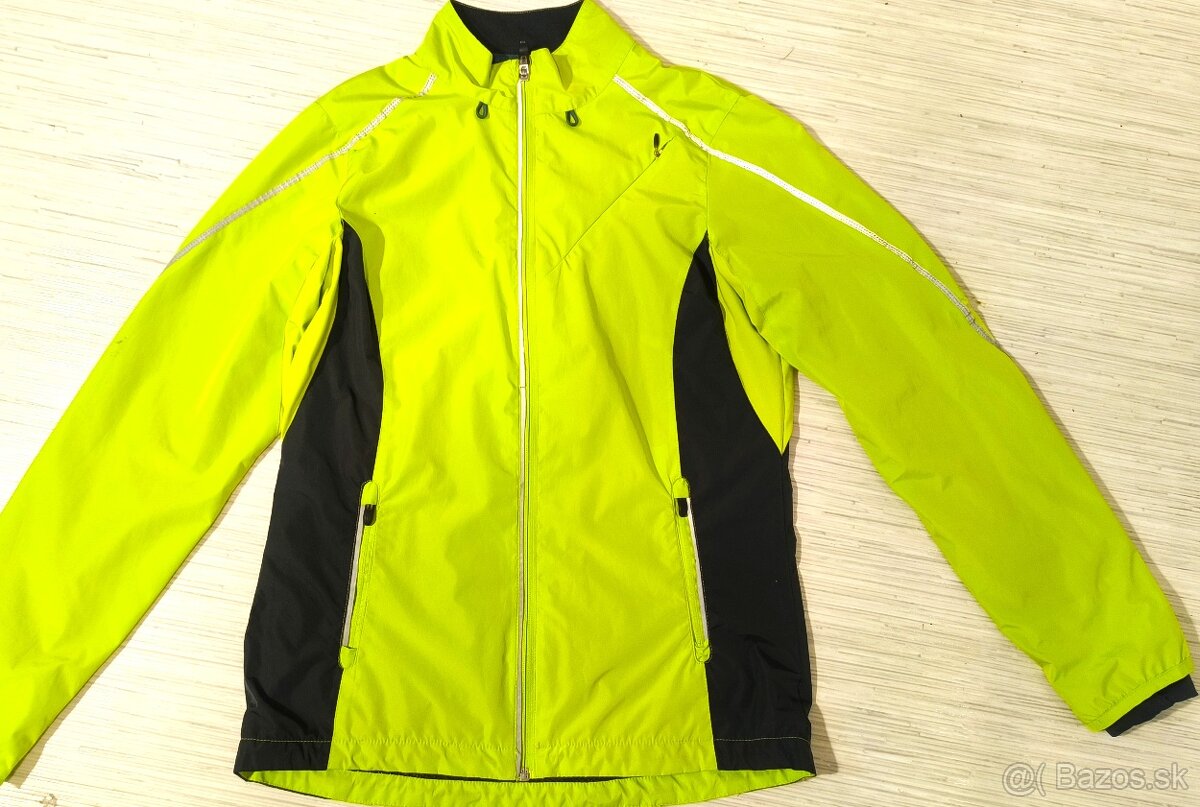 PROTIVETROVÁ DÁMSKA NEÓNOVÁ BUNDA č.S - 4