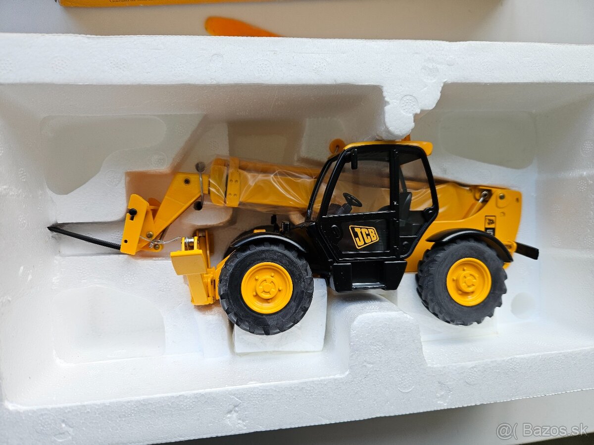 Vzácny kovový model JOAL JCB 4CX - 4