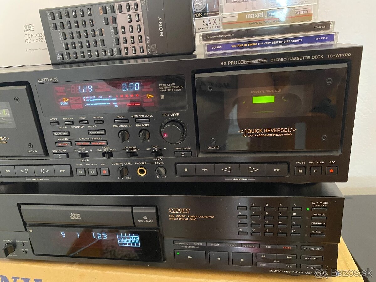 Predam 2 -kazetak a compact disc SONY - 4