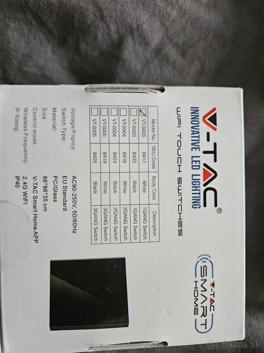 Wifi vypinac. V-tac. - 4