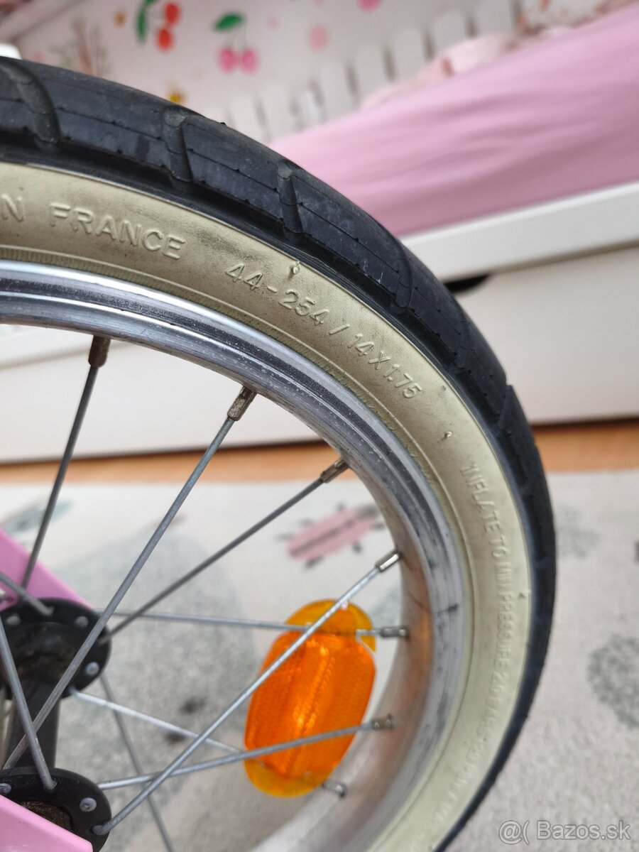 Detský bicykel B-twin 14 " - 4