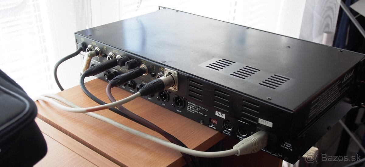 Predam Gitarovy Lampovy Preamp do Racku - 4