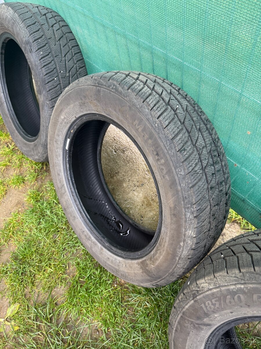 Predám zimné pneu 185/60 R15 - 4