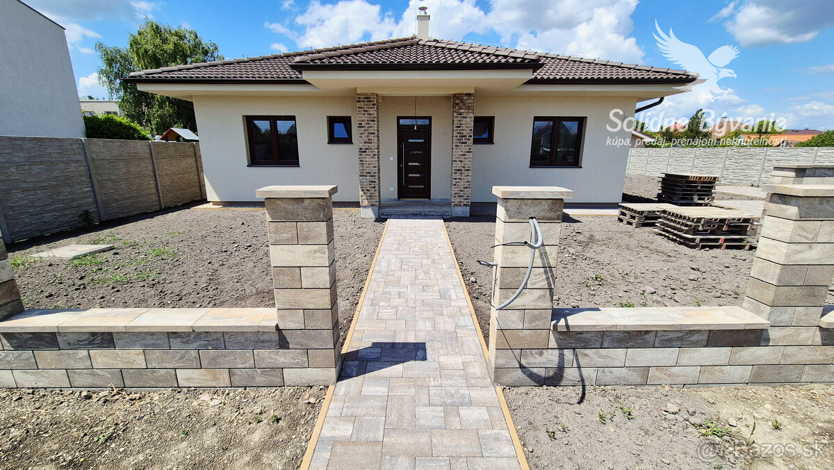 Na predaj skolaudovaná 4-izbová novostavba rodinného domu v - 4