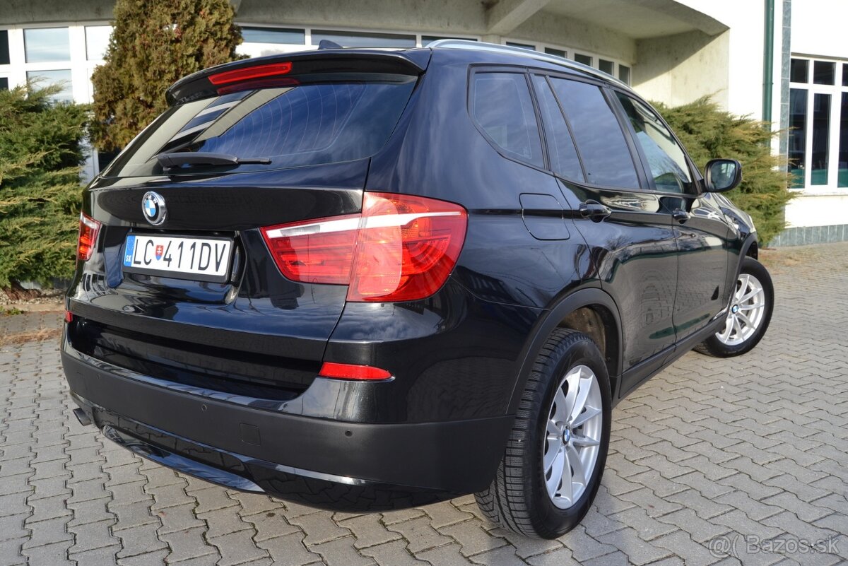 BMW X3 2.0 D X DRIVE, NAVI, FÓLIE, KOŽA, ALU R17, BIXENÓNY - 4