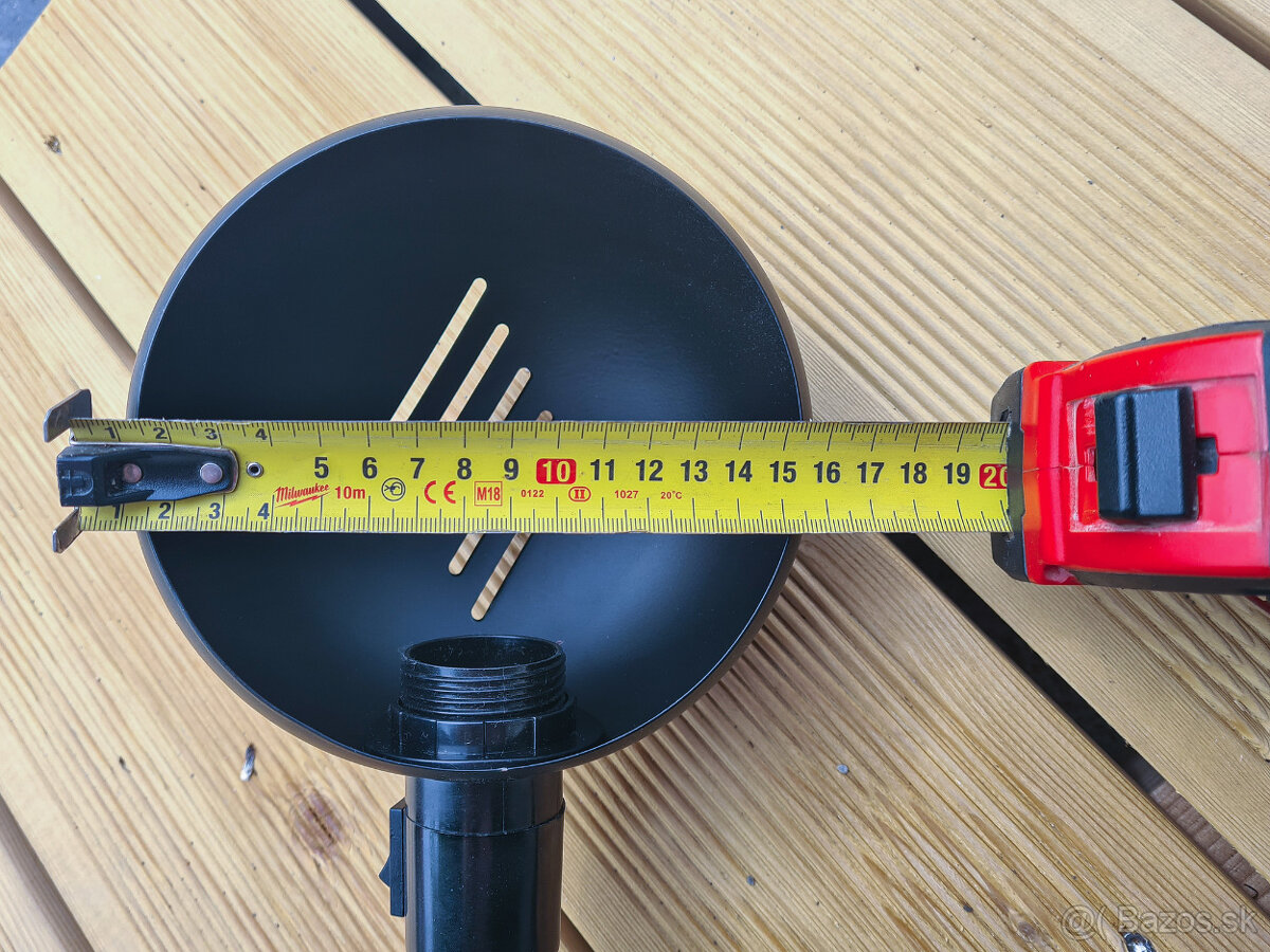 Predám lampu (svietidlo) čiernej farby - 4