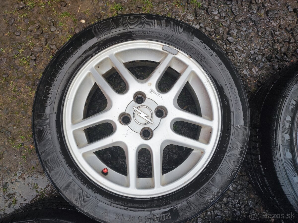 Disky a letne pneu 4x100 GM Opel - 4