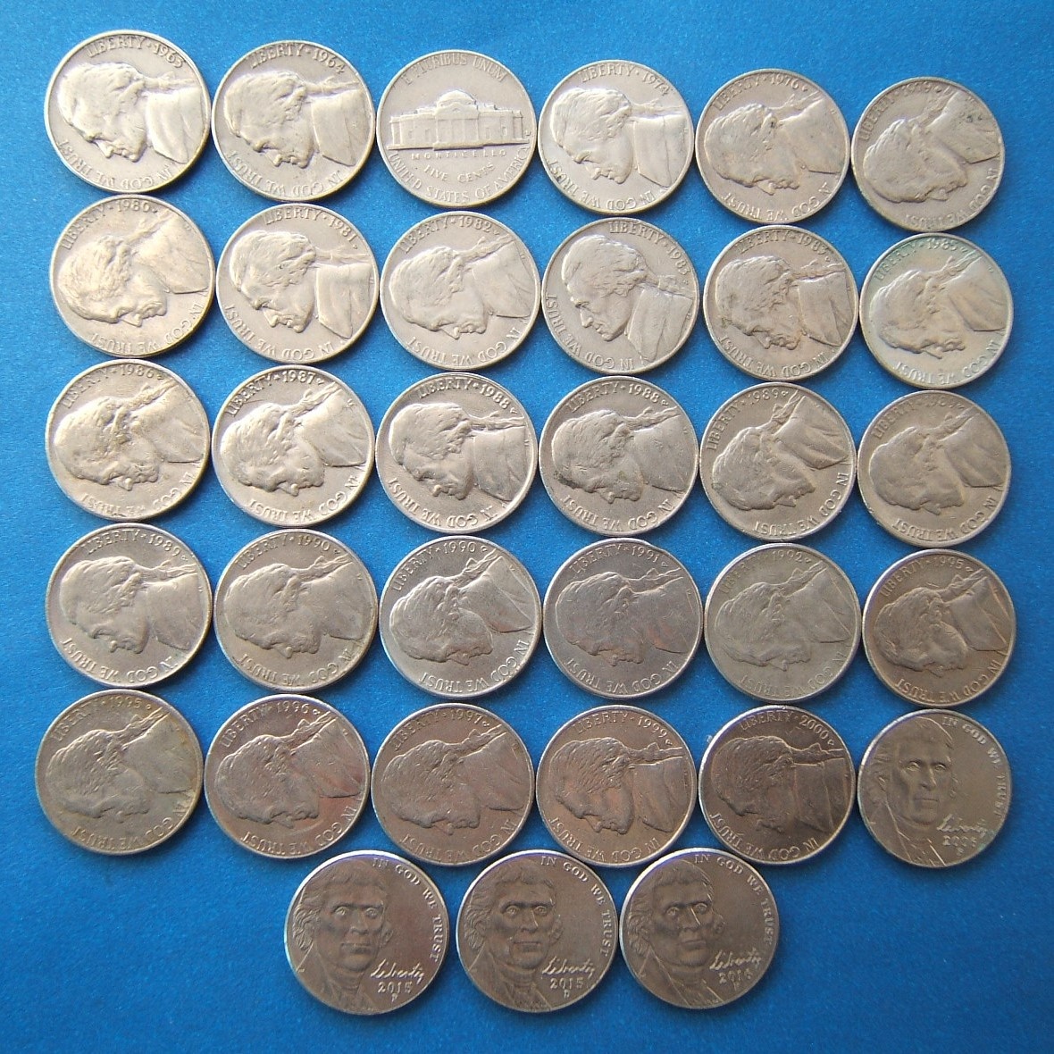 mince usa - 10 a 5 cents - sady a kusovky - 4