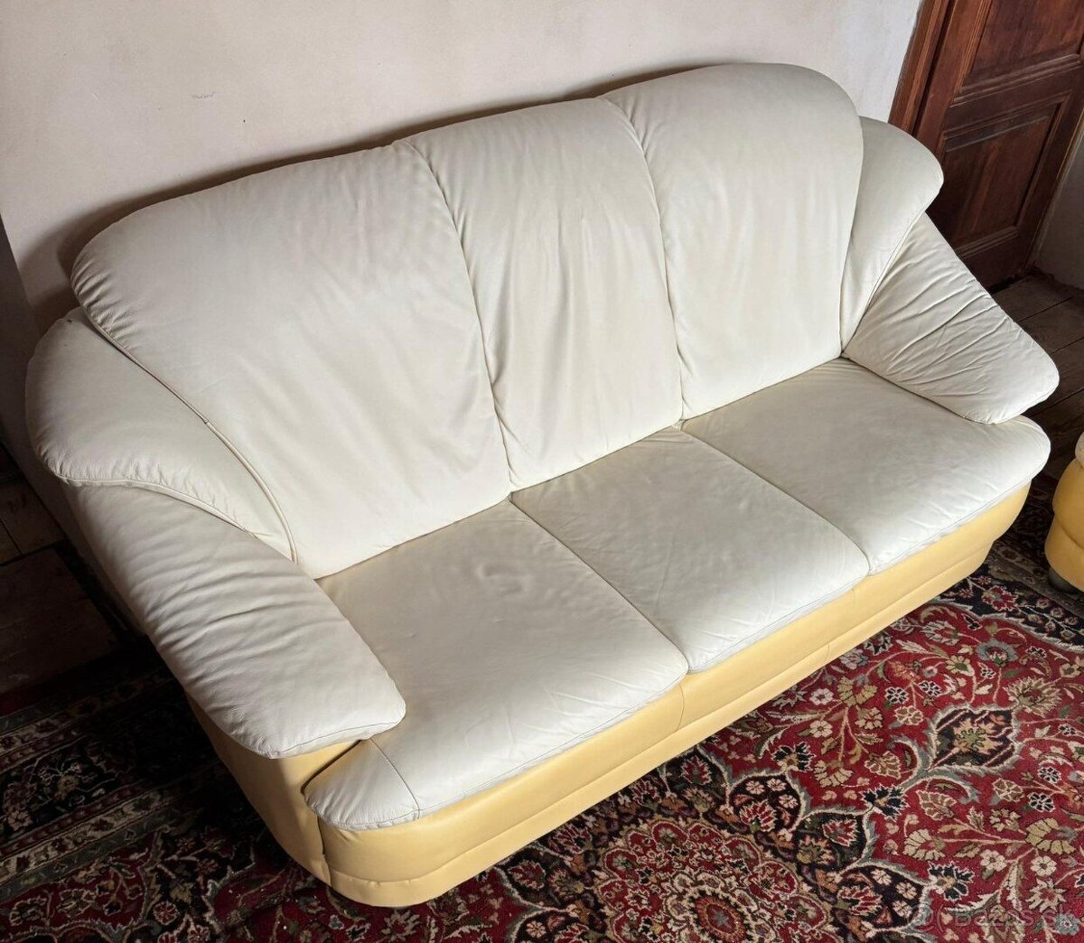 Kožená sedací souprava 3+2+1,5840 - 4