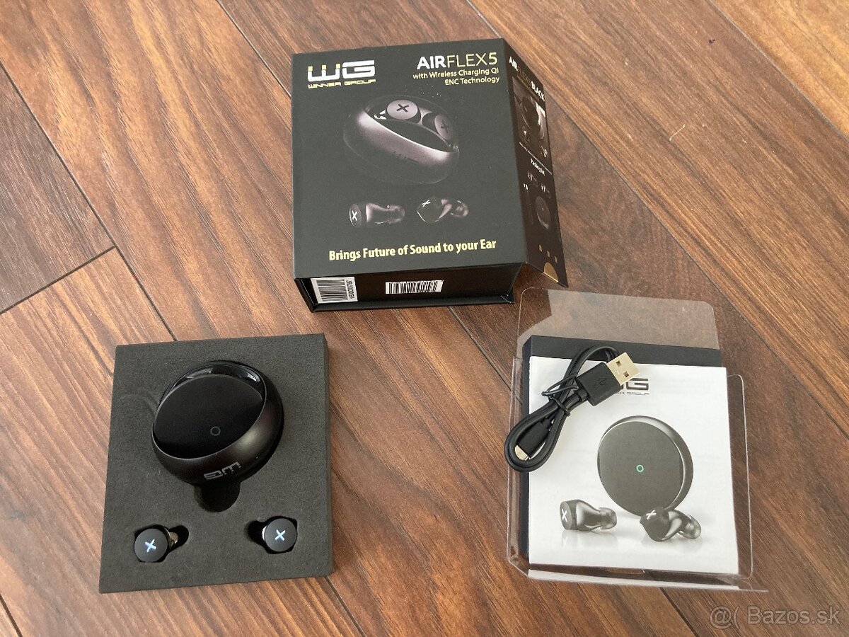 Bluetooth slúchadla WG AirFlex5 - 4