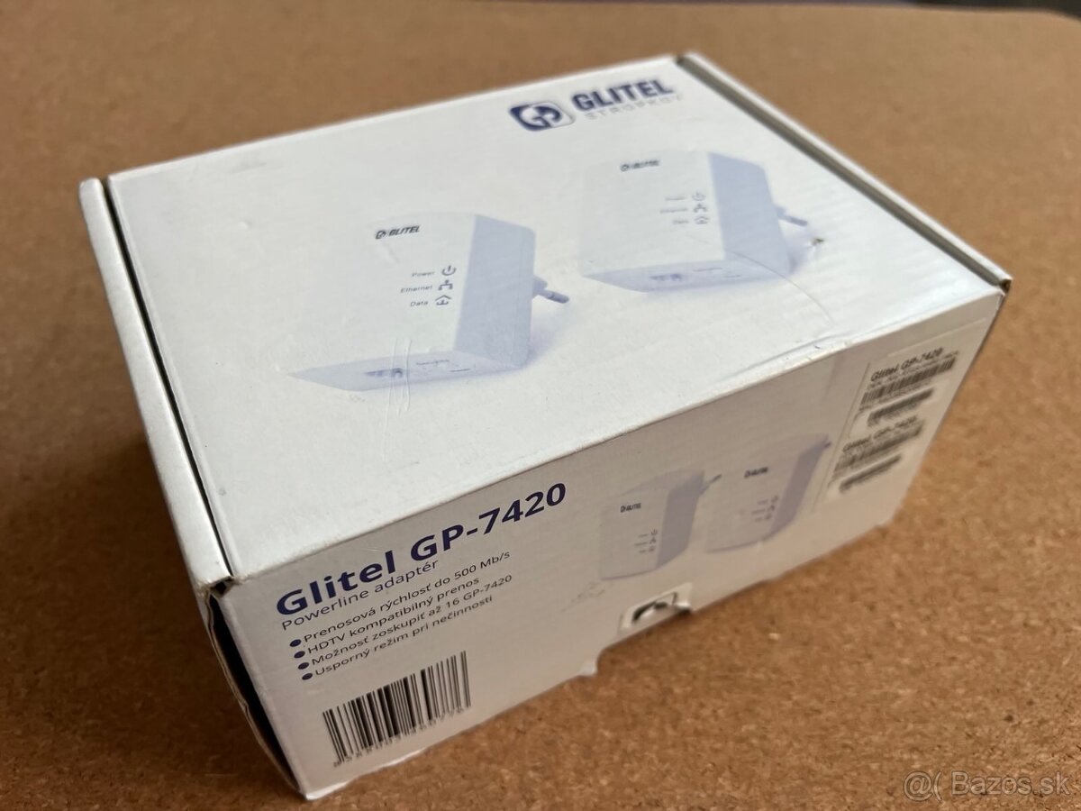 Powerline Glitel GP-7420 - internet cez elektrickú sieť - 4