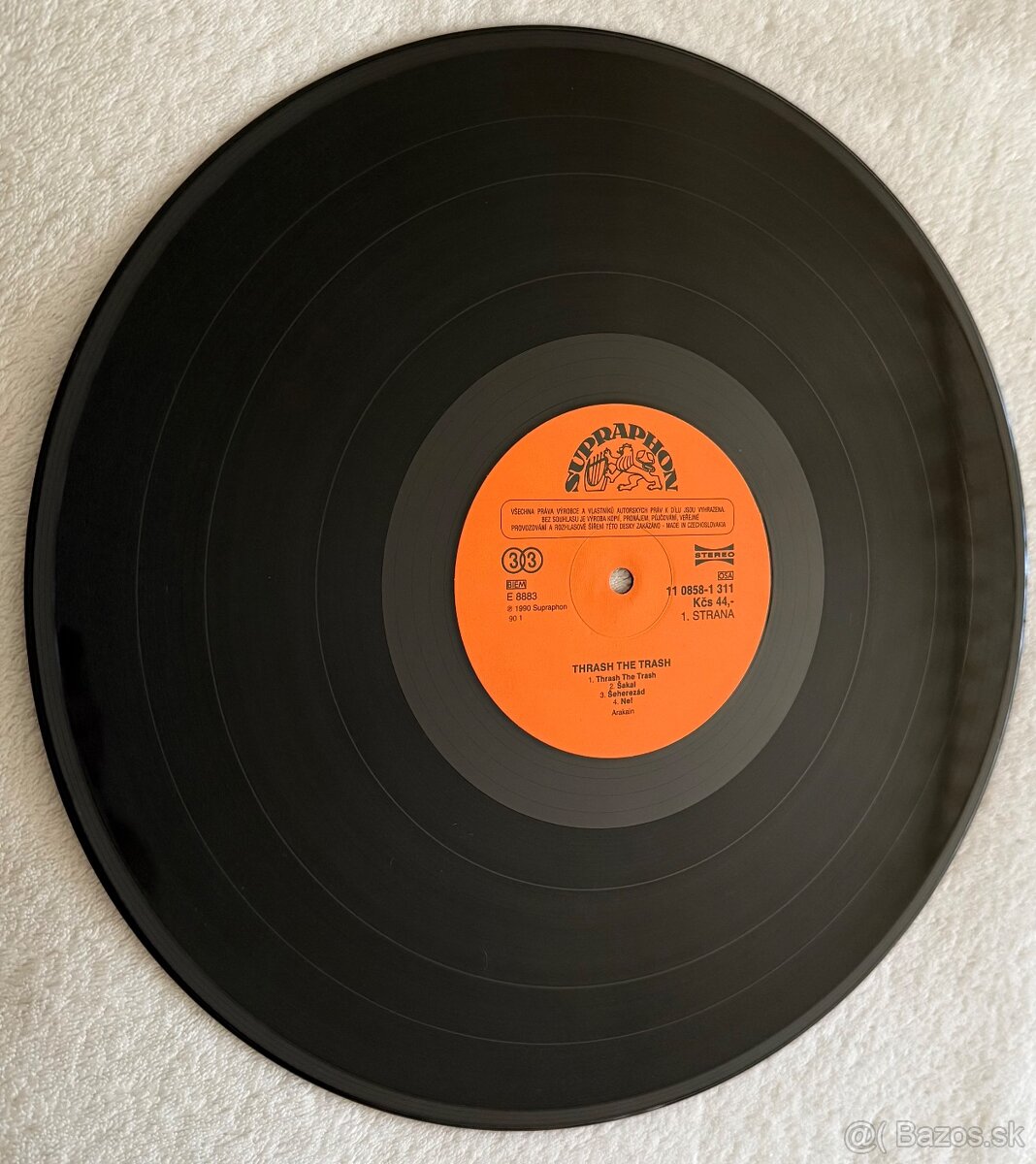 ARAKAIN – Thrash The Trash LP / 1. vydanie SUPRAPHON / - 4