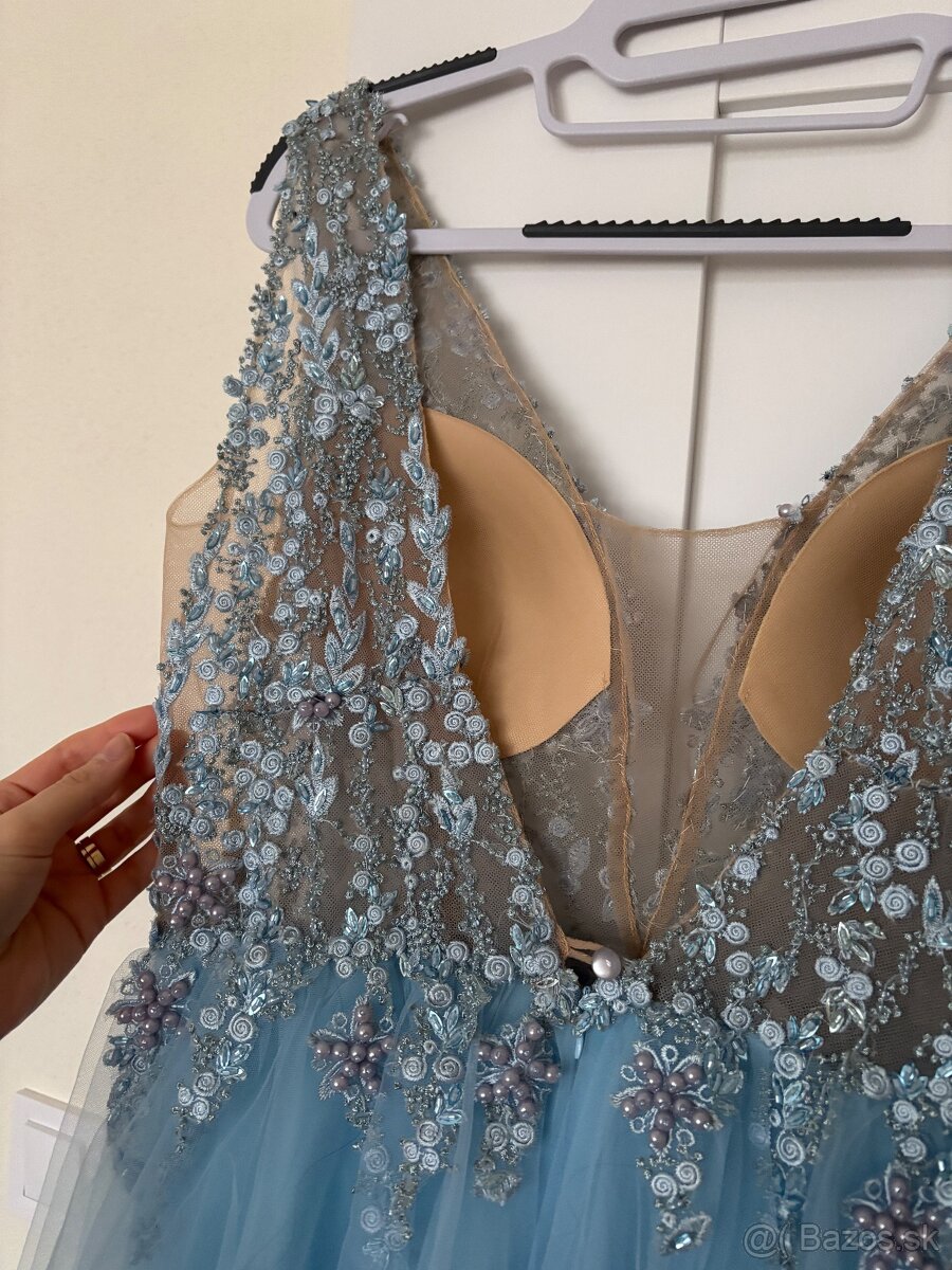 Spoločenské šaty dlhé ,vel 38 - 4