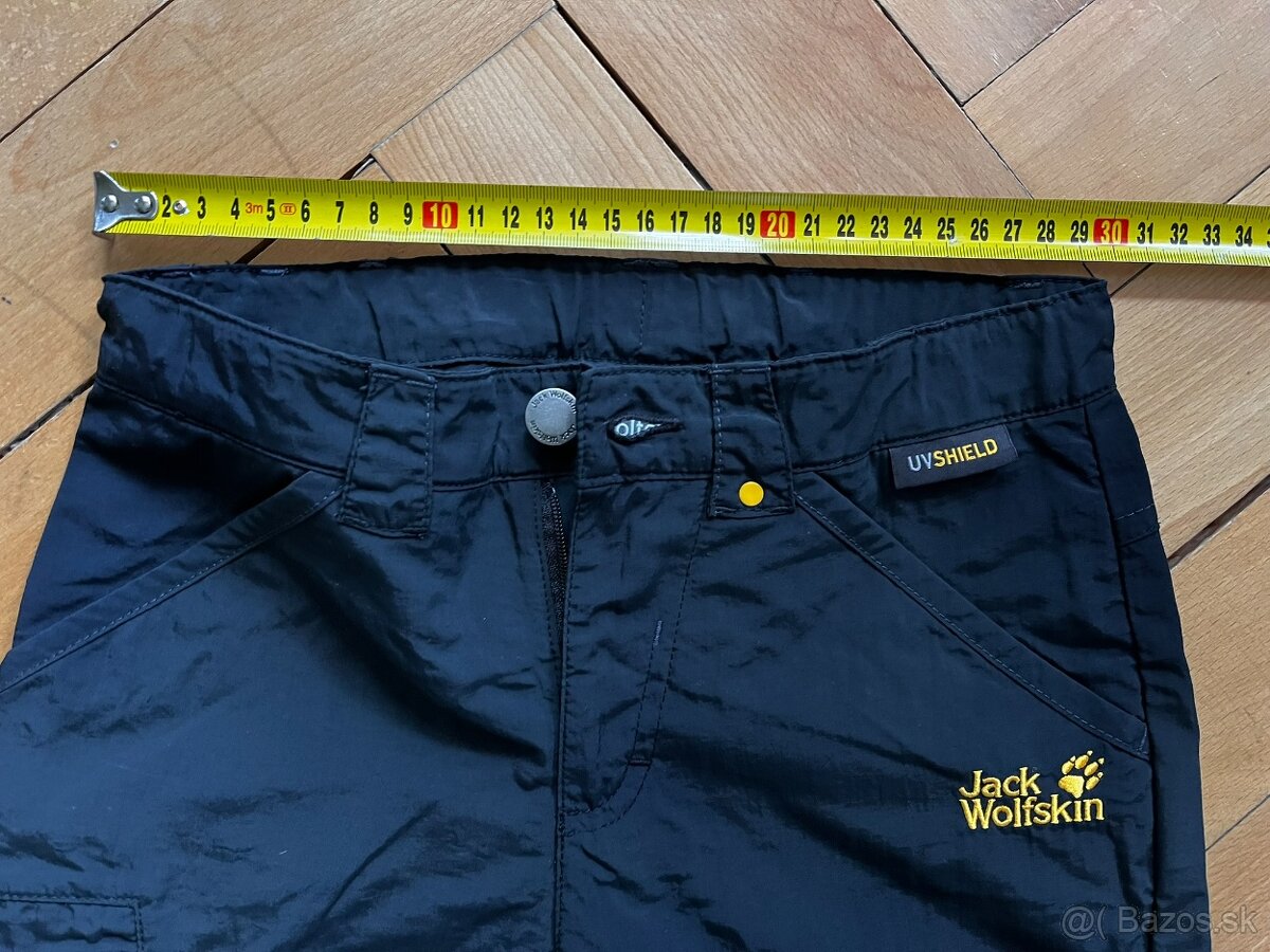 Turistické odnímateľné nohavice Jack Wolfskin, veľ.128 - 4