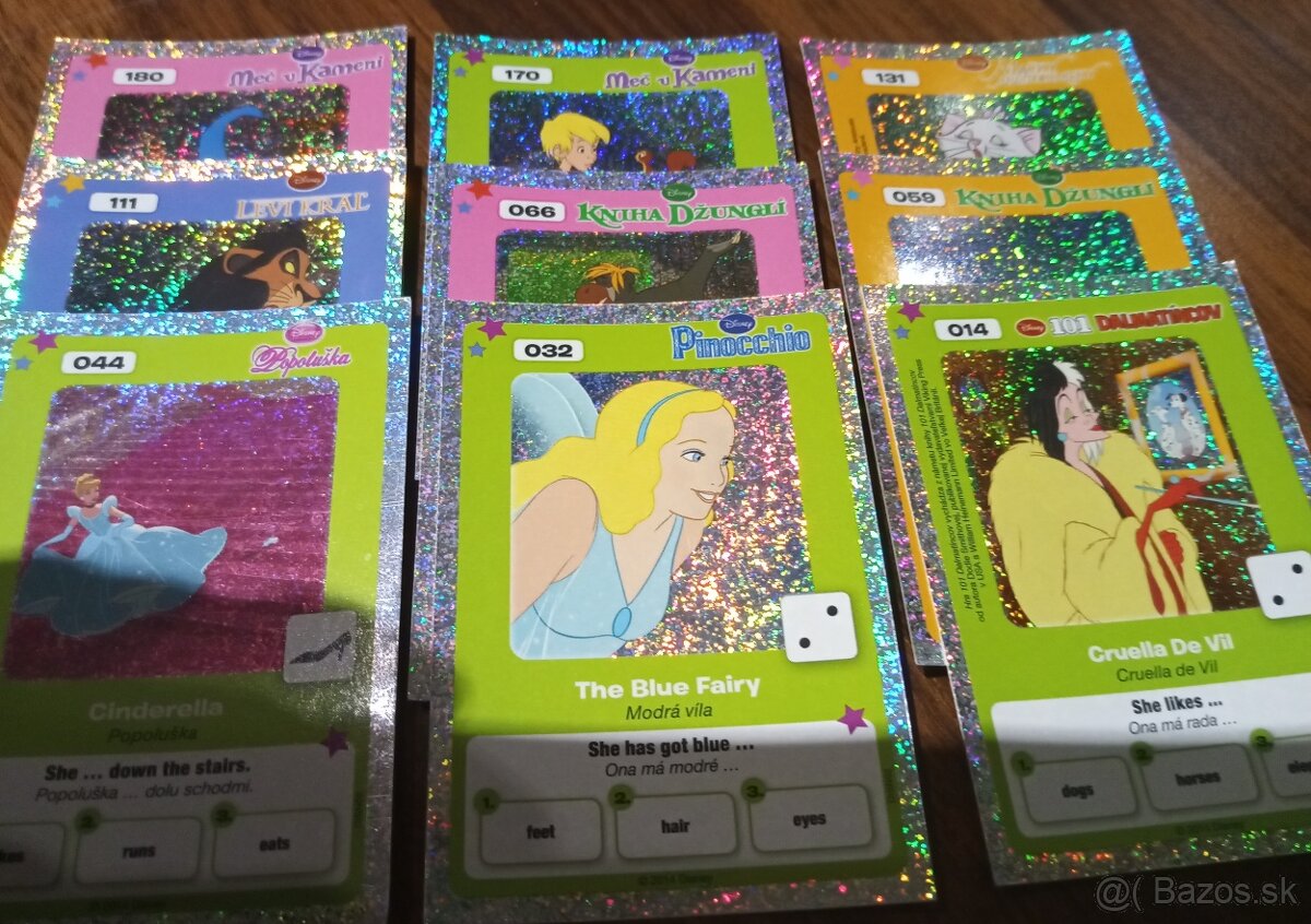 Disney karticky, Nalepky coop Album, Star Wars karticky,. - 4