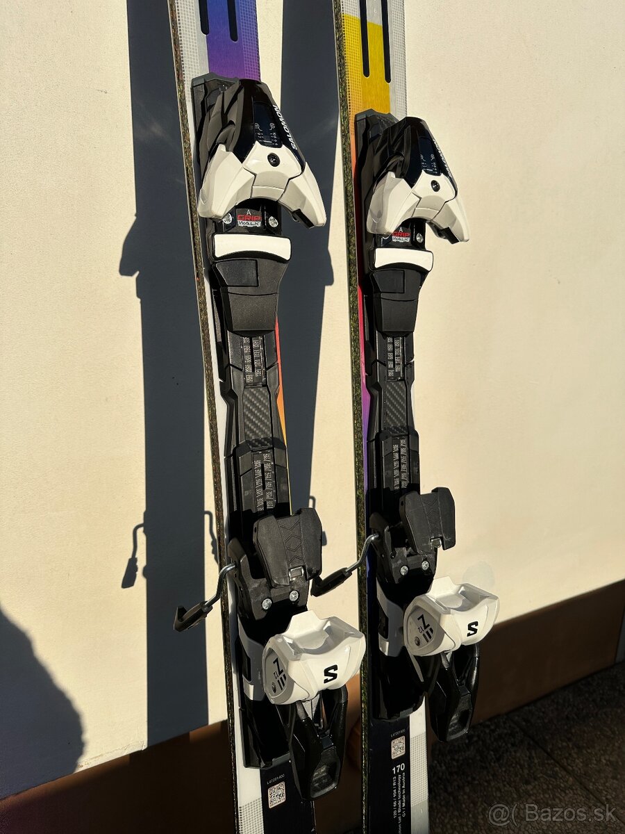 Lyže 170-Lyziarky 43-44 EU Salamon - 4