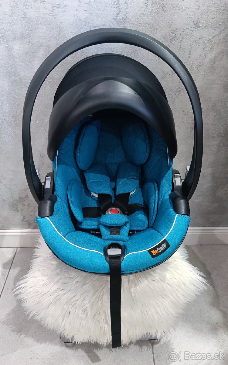 LUXUSNÉ BEZPEČNÉ VAJÍČKO BESAFE MODULAR I-SIZE BLUE - 4