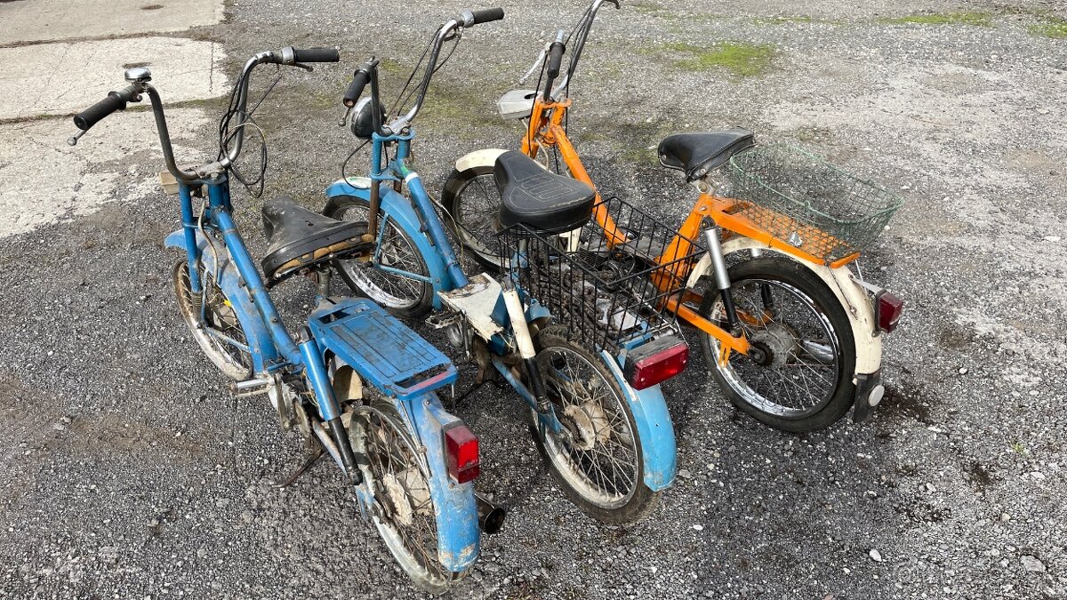 3x Babetta 207 + diely + motor - 4