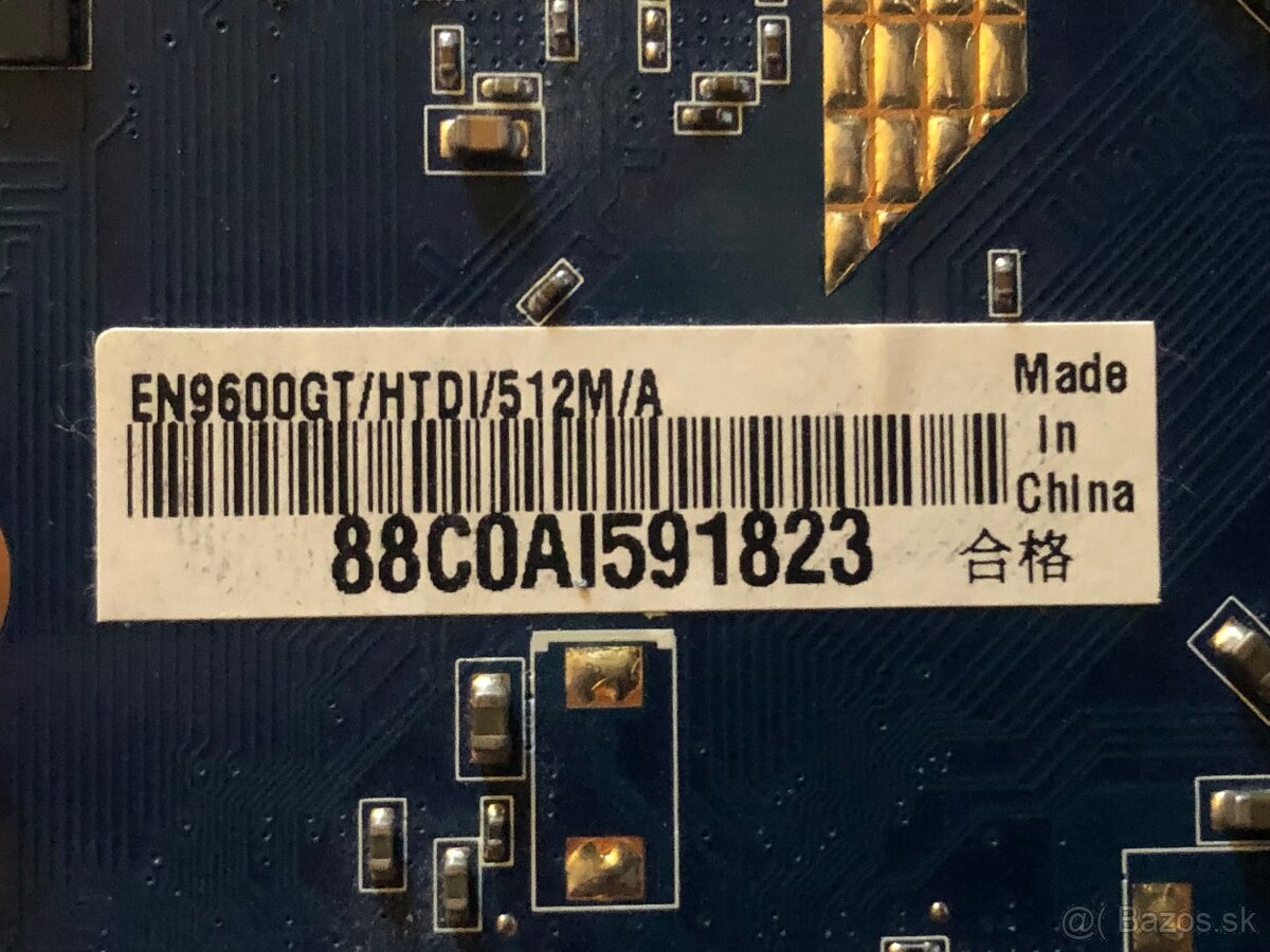 Asus Nvidia 9600GT 512mb - 4