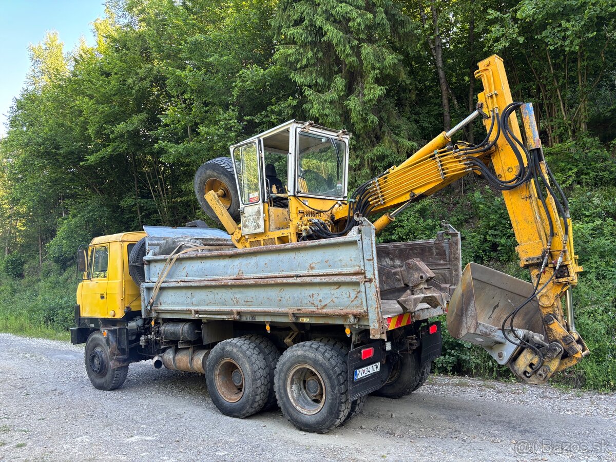 Tatra 815 S3 - Menzi Muck (kráčajúci bager) - 4