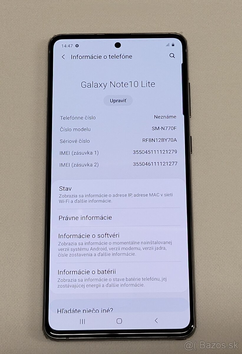 Samsung Galaxy Note 10 Lite TOP stav - 4