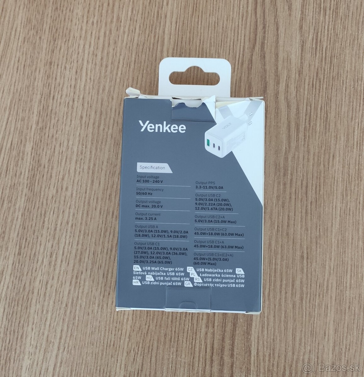 Predám nabíjačku Yenkee 65W - 4
