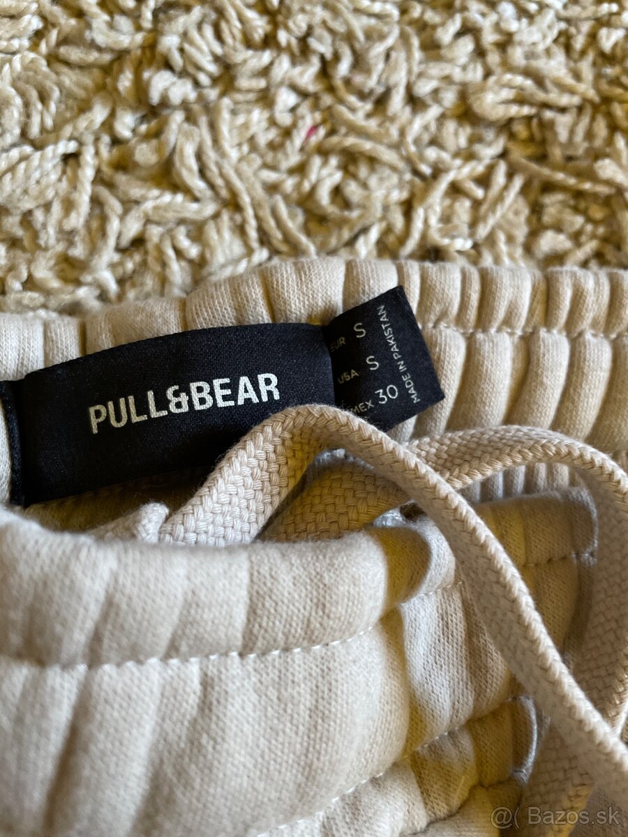 Teplaková Pull Bear súprava-bežová - 4