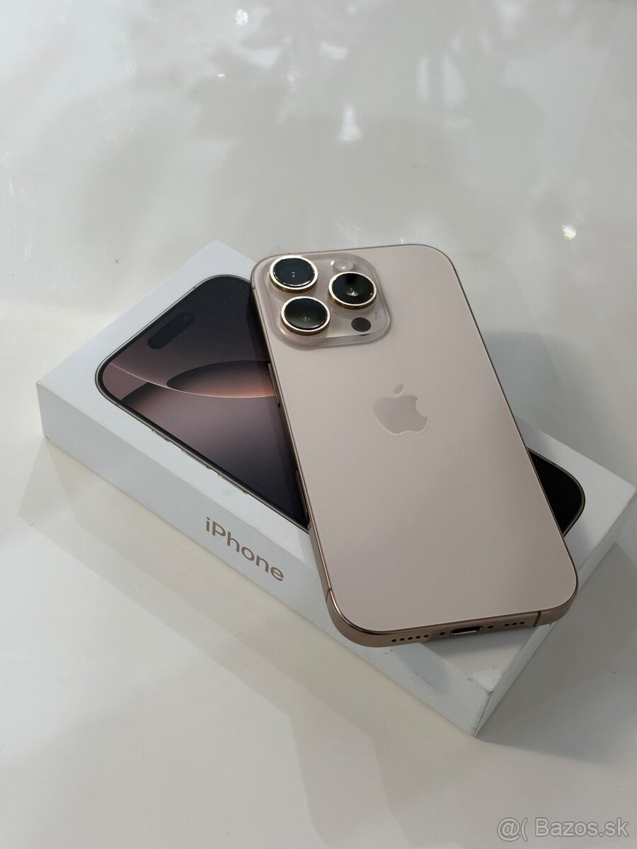 Apple iphone 16 Pro 128 GB- Desert Titanium - 4