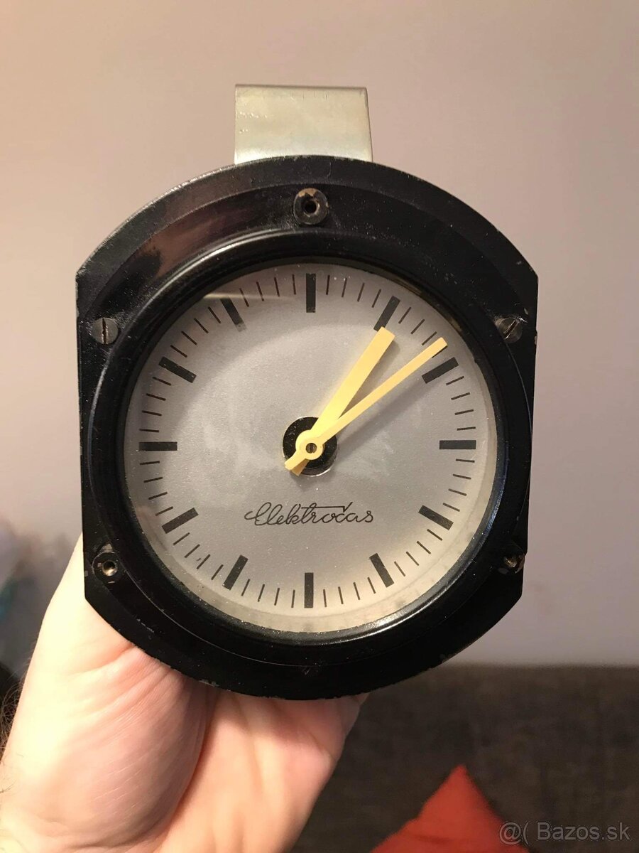 Hodiny Elektročas Pragotron Chronotechna - 4