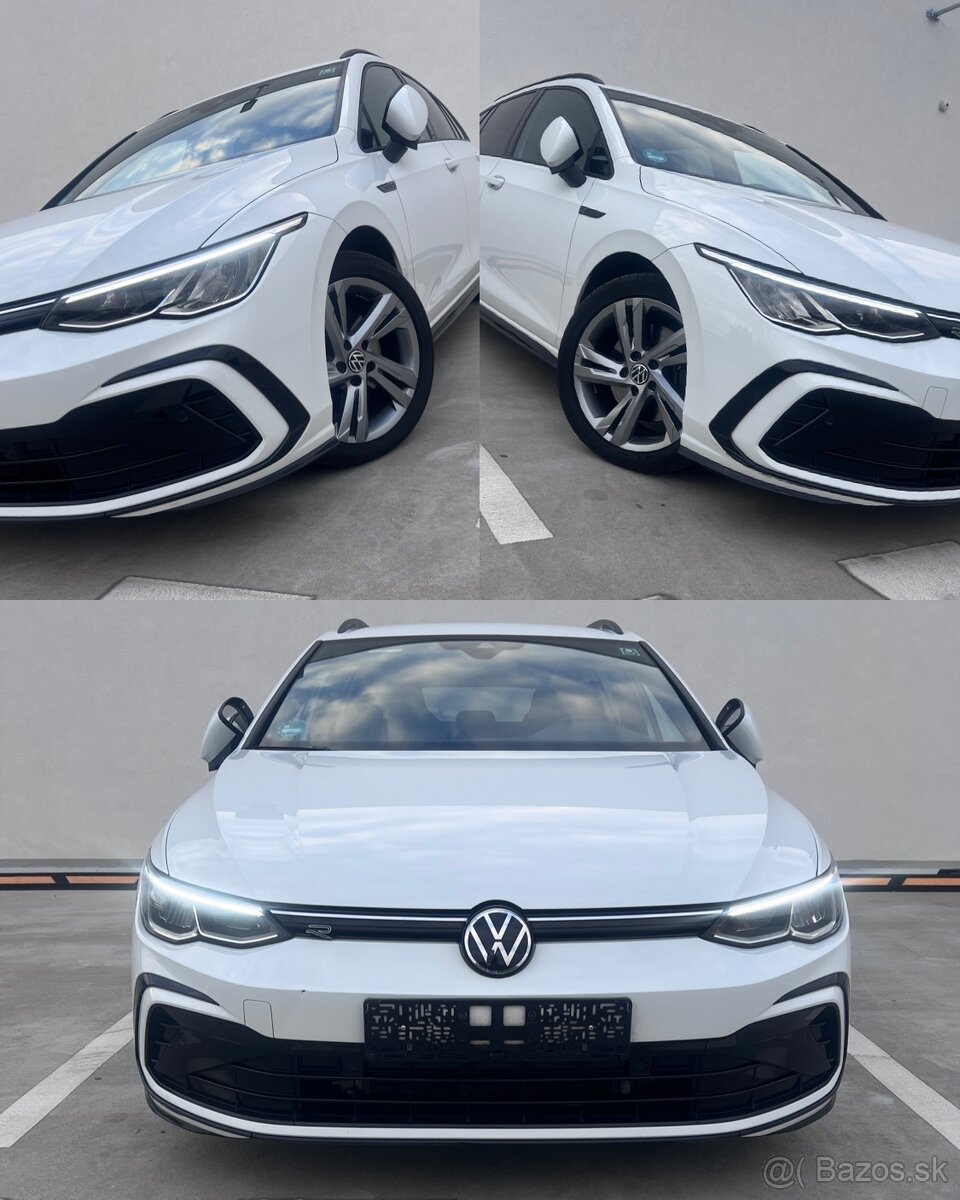 VW GOLF 8 3xR-LINE / VÝHREV VOLANT / AMBIENT / FULL LED - 4