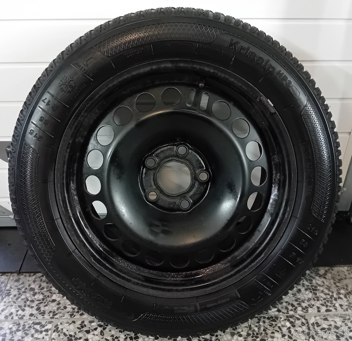 Zimné pneu 215/55r17+disky 5x120 R17 - 4