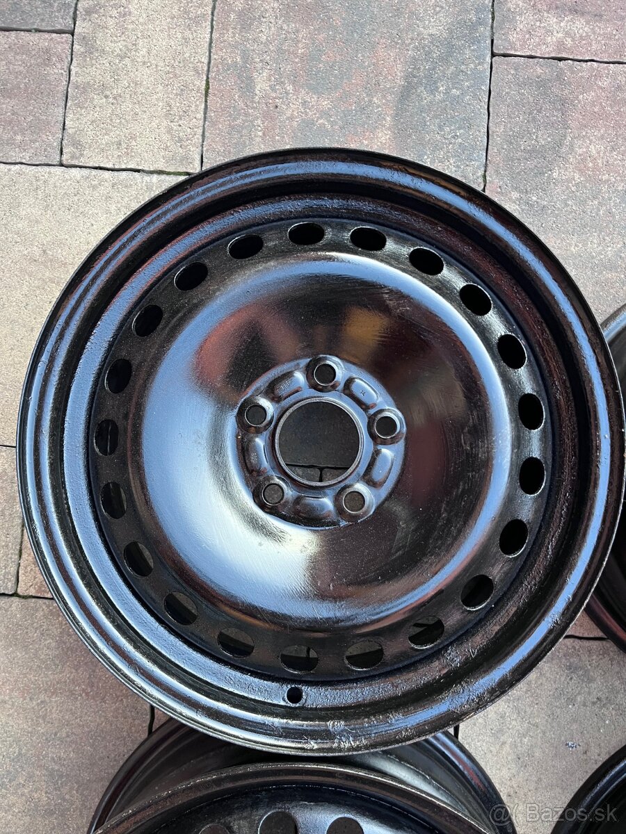 Orig. plechove disky Ford R16, 5x108 - 4