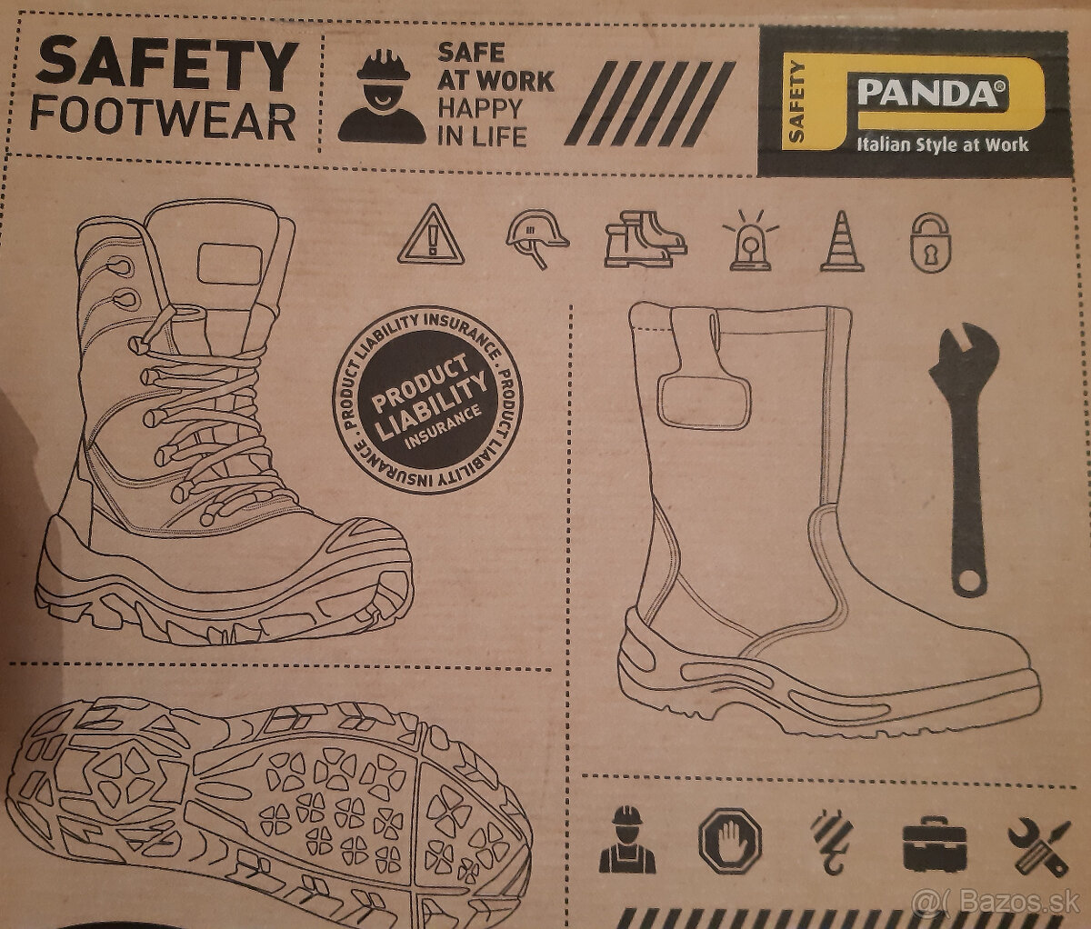 Zateplené pracovné topánky - 4