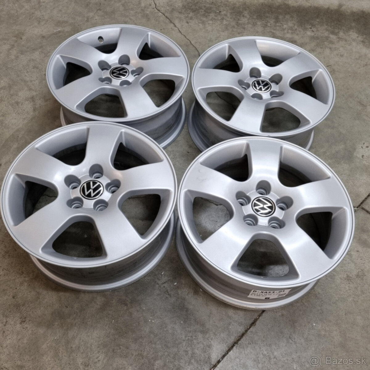 Hliníkové disky 5x112 R16 7J ET35 - 4