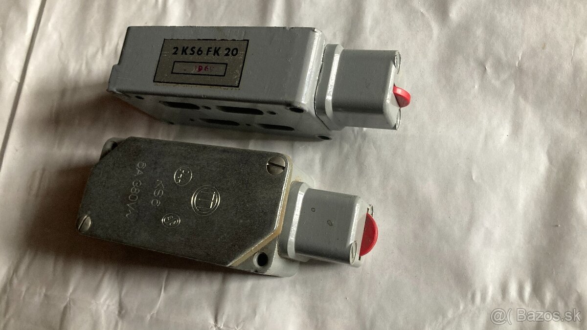 KONCOVÝ SPÍNAČ:2KS6 ; 3KS6 - 4
