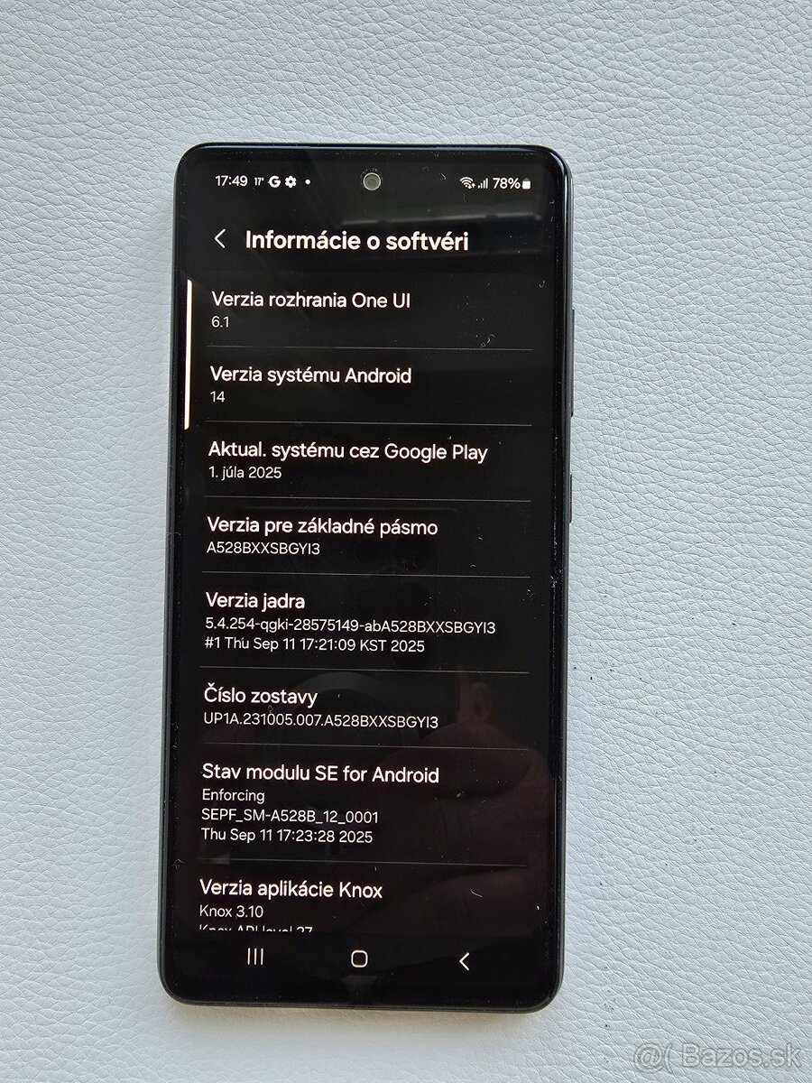 Predám Samsung Galaxy A52s 5G - 4