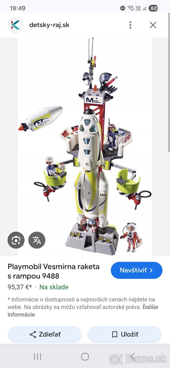Playmobil space - velka sada alebo jednotlivo - 4
