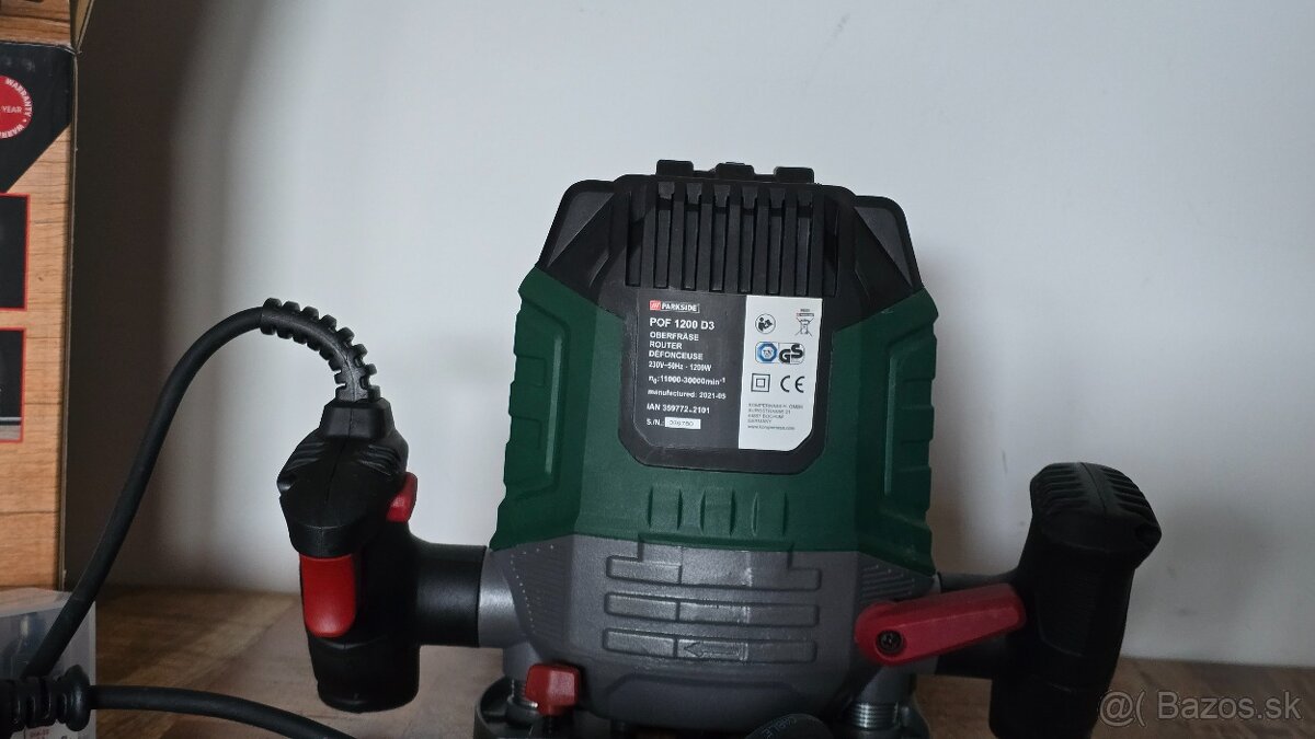 Predám Parkside Hornú frézu POF 1200 D3 - 4