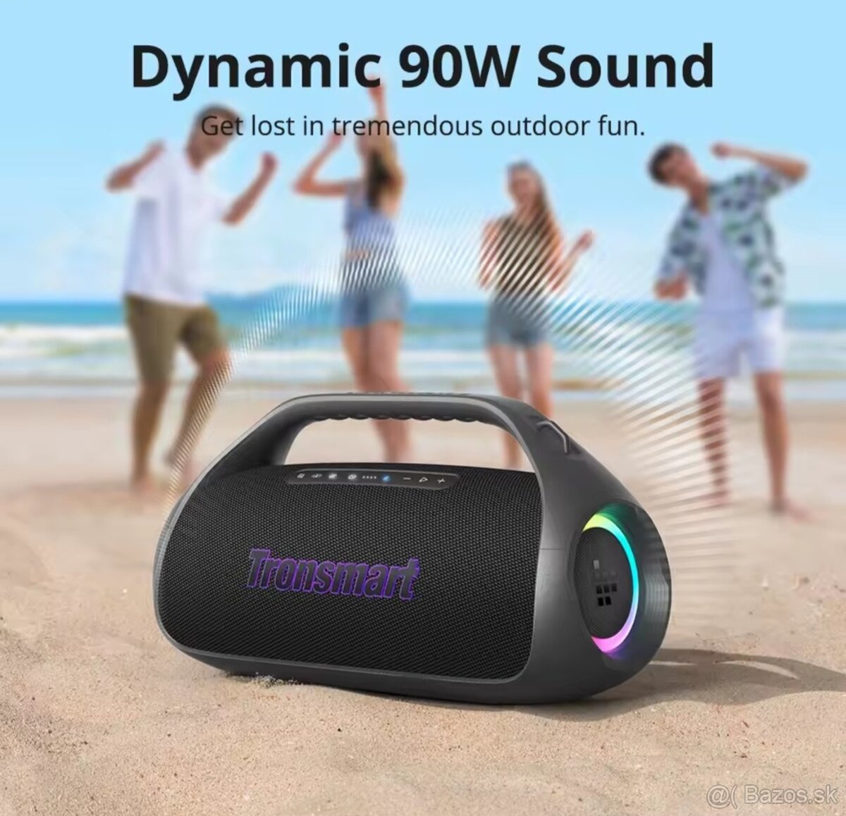 Tronsmart Bang 2 Bluetooth reproduktor + darček - 4