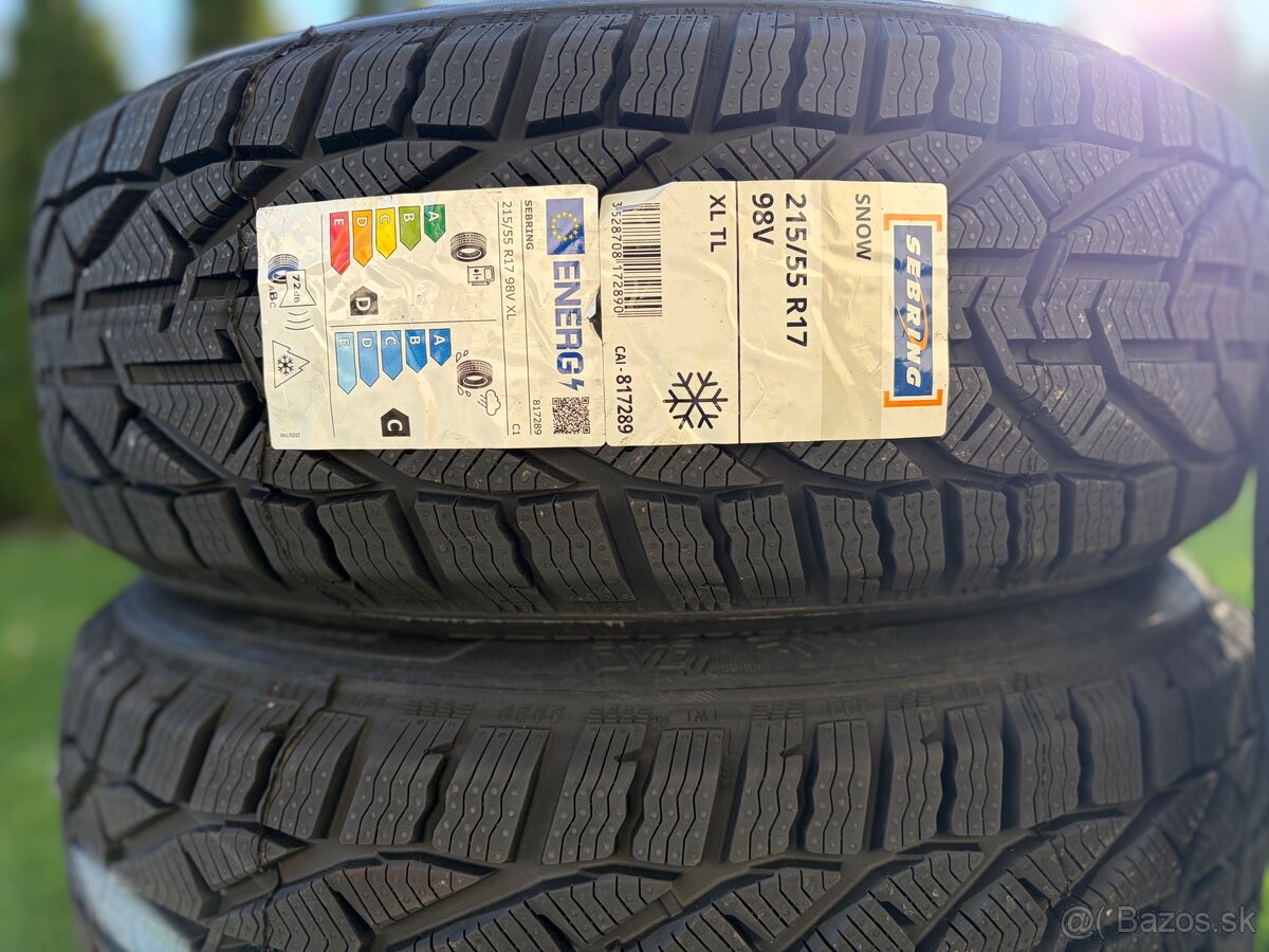 Č12 Zimná sada R17 215/55 SKODA SUPERB - 4