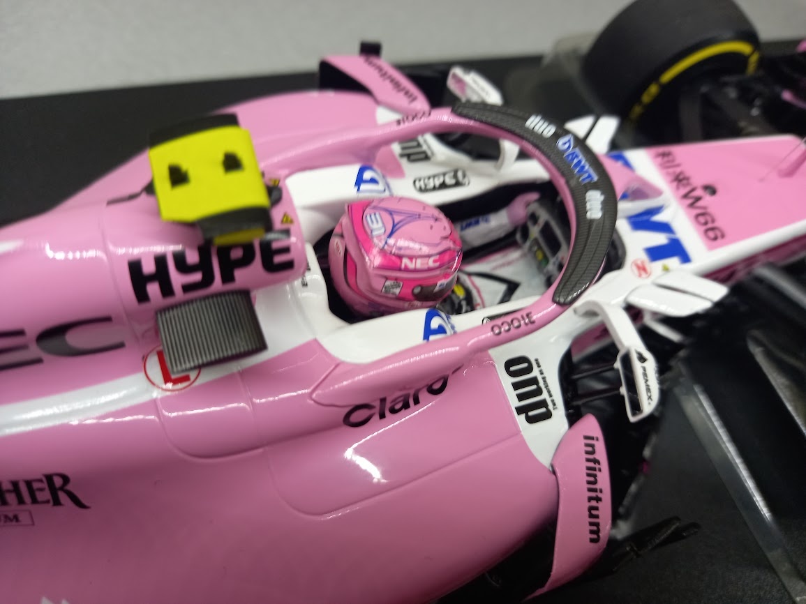 F1 BWT FORCE INDIA MERCEDES VJM11 OCON MINICHAMPS 1:18 - 4