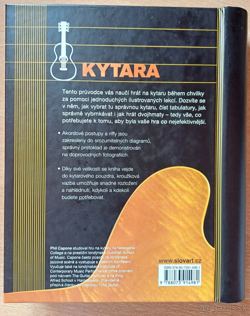 Predám sprievodcu k hre na gitare (Phil Capone) - 4