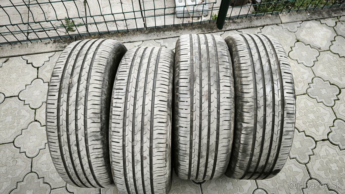 Predám 4ks pneumatiky Continental EcoContact 205/55 R17 - 4