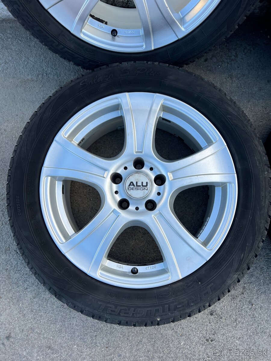 Predám letnú sadu kolies 5x112 R17 Výmena možná - 4