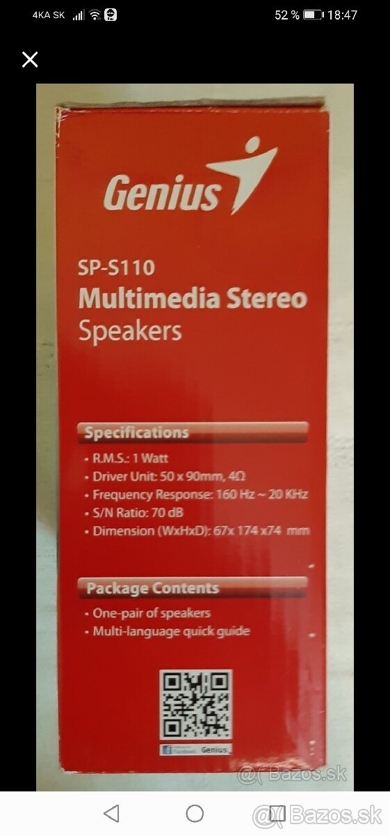 Reproduktory k PC - 4