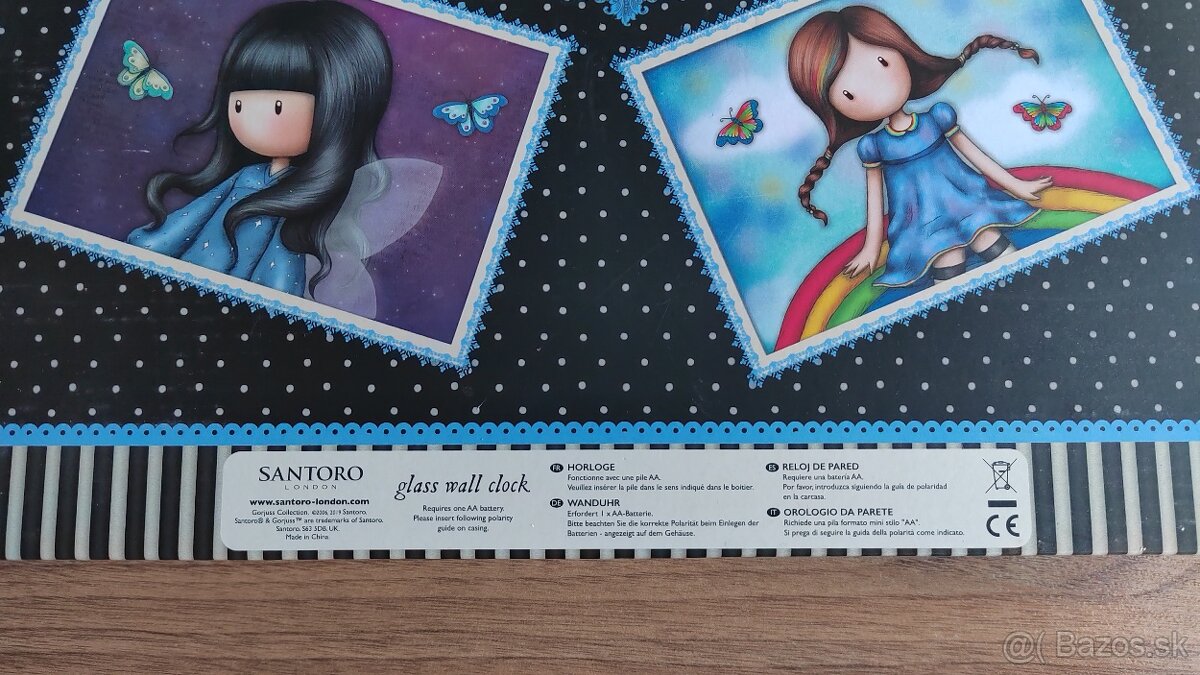 Nástenné hodiny SANTORO Gorjuss Bee Loved - 4