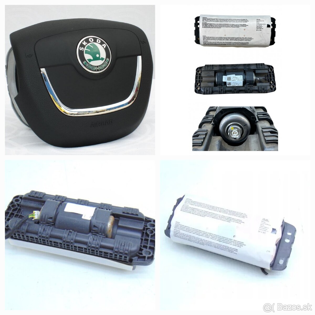 airbagy, pásy Octavia 2 facelift - 4
