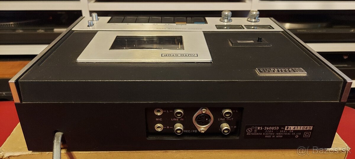 Predám vintage deck National Panasonic RS-260USD - 4