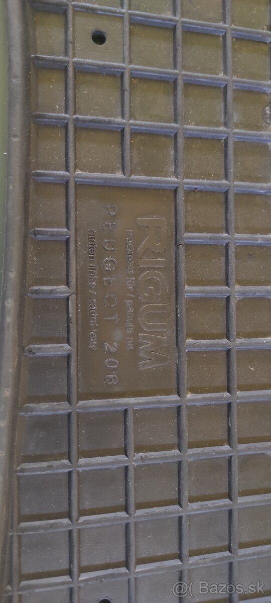 Gumové rohože Peugeot 206 - 4